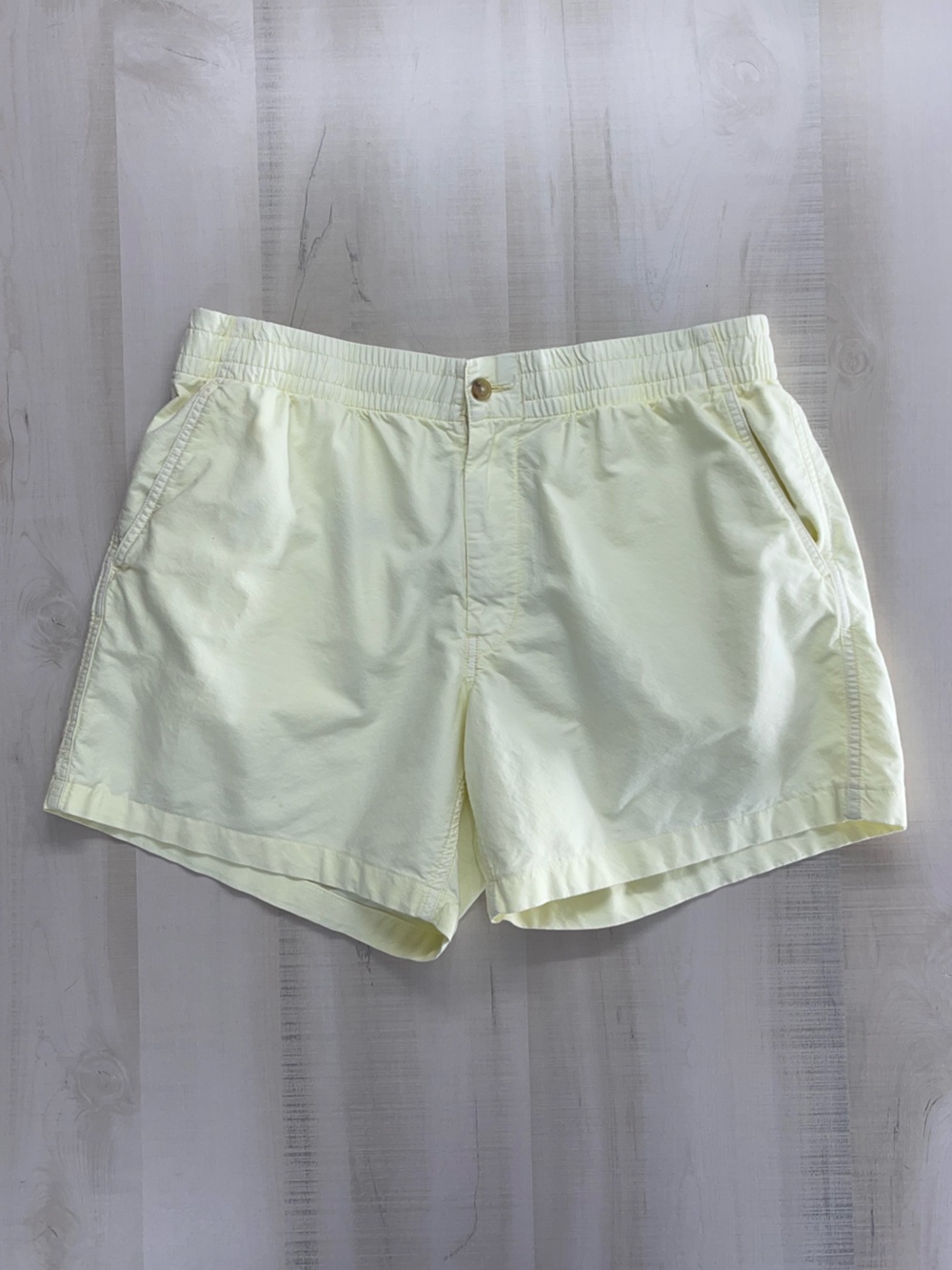 POLO Ralph Lauren yellow men’s classic shorts summer weekend cotton